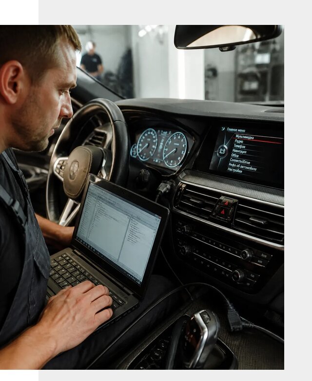 Русификация приборной панели BMW для авто в Пятигорске от компании