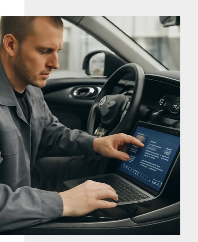Русификация приборной панели автомобиля Lynk Co в Пятигорске